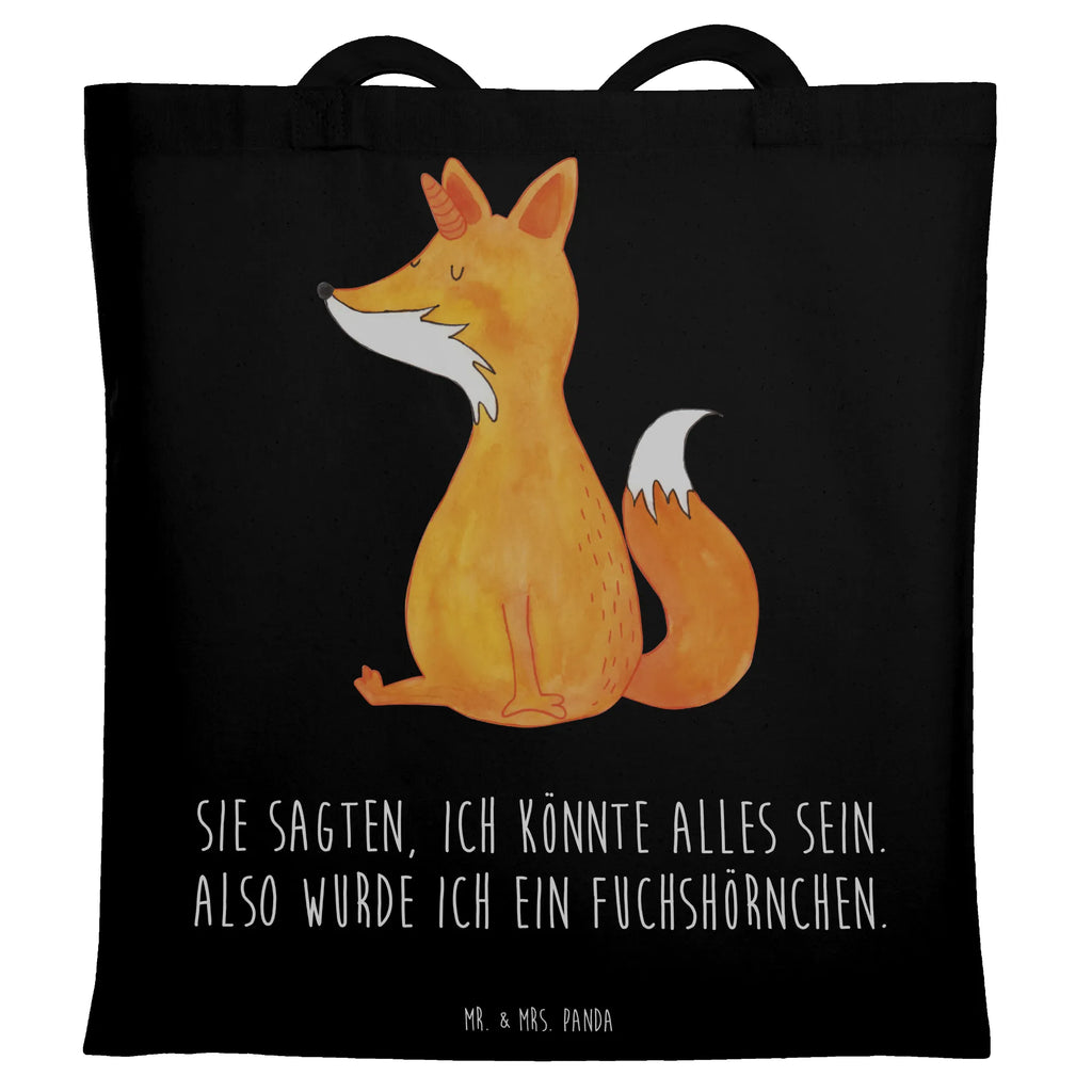 Tragetasche Einhorn Fuchs Beuteltasche, Beutel, Einkaufstasche, Jutebeutel, Stoffbeutel, Tasche, Shopper, Umhängetasche, Strandtasche, Schultertasche, Stofftasche, Tragetasche, Badetasche, Jutetasche, Einkaufstüte, Laptoptasche, Einhorn, Einhörner, Einhorn Deko, Pegasus, Unicorn, Fuchs, Unicorns, Fuchshörnchen, Fuchshorn, Foxycorn, Füchse