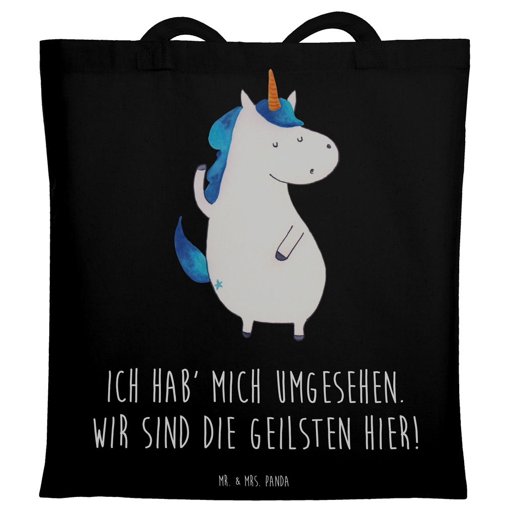 Tragetasche Einhorn Mann Beuteltasche, Beutel, Einkaufstasche, Jutebeutel, Stoffbeutel, Tasche, Shopper, Umhängetasche, Strandtasche, Schultertasche, Stofftasche, Tragetasche, Badetasche, Jutetasche, Einkaufstüte, Laptoptasche, Einhorn, Einhörner, Einhorn Deko, Pegasus, Unicorn, cool, Mann, Freundin, Familie, bester Freund, BFF, Party, hübsch, beste