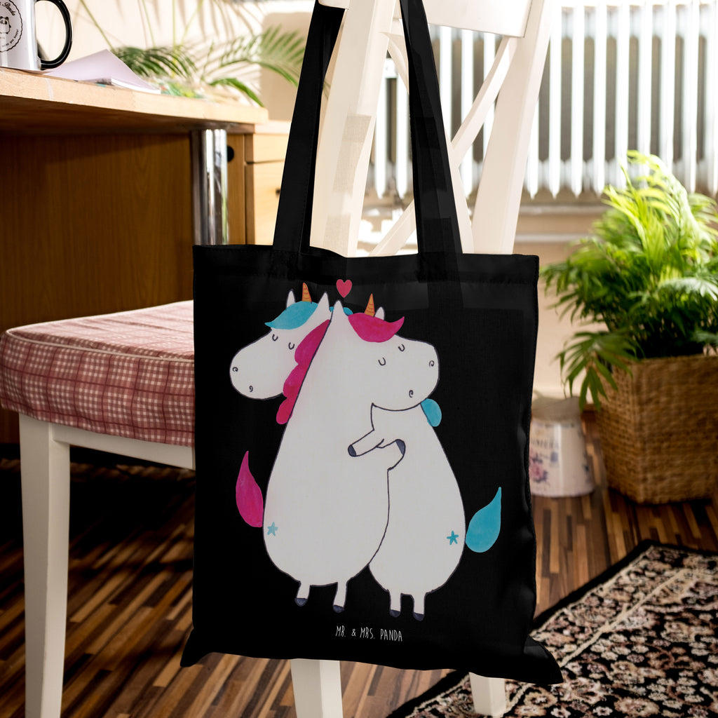 Tragetasche Einhorn Mitteilung Beuteltasche, Beutel, Einkaufstasche, Jutebeutel, Stoffbeutel, Tasche, Shopper, Umhängetasche, Strandtasche, Schultertasche, Stofftasche, Tragetasche, Badetasche, Jutetasche, Einkaufstüte, Laptoptasche, Einhorn, Einhörner, Einhorn Deko, Pegasus, Unicorn, Valentinstag, Valentine, Liebe, Geschenk, Partner, Ehe, lustig, witzig, Spruch