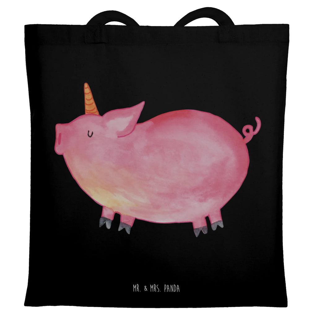 Tragetasche Einhorn Schweinhorn Beuteltasche, Beutel, Einkaufstasche, Jutebeutel, Stoffbeutel, Tasche, Shopper, Umhängetasche, Strandtasche, Schultertasche, Stofftasche, Tragetasche, Badetasche, Jutetasche, Einkaufstüte, Laptoptasche, Einhorn, Einhörner, Einhorn Deko, Pegasus, Unicorn, Party, Spaß, Schwein, Schweinhorn, Bauer, witzig. lustig, Spruch, geschenk, Pig, Piggy, funny, english, englisch