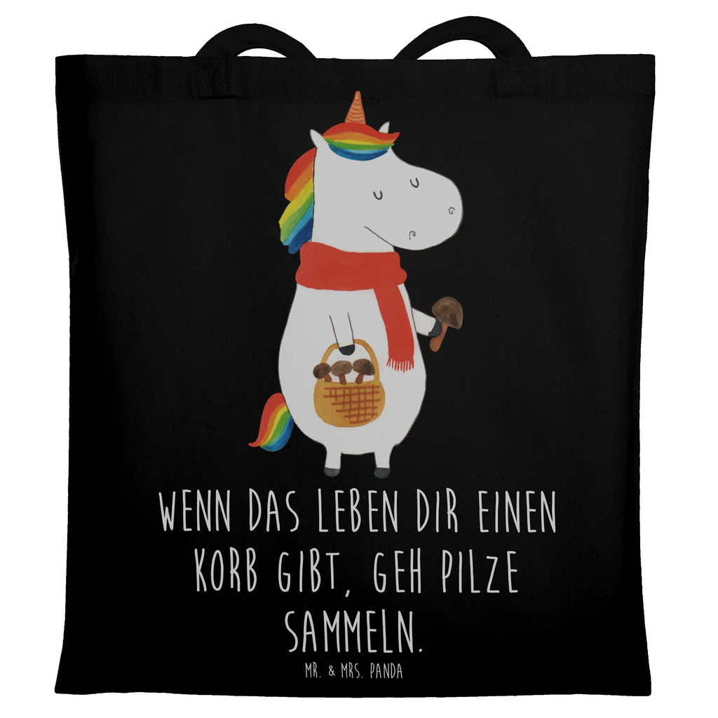 Tragetasche Einhorn Pilz Beuteltasche, Beutel, Einkaufstasche, Jutebeutel, Stoffbeutel, Tasche, Shopper, Umhängetasche, Strandtasche, Schultertasche, Stofftasche, Tragetasche, Badetasche, Jutetasche, Einkaufstüte, Laptoptasche, Einhorn, Einhörner, Einhorn Deko, Pegasus, Unicorn, Pilze, Pilzsammler, Motivation, Spruch, Liebeskummer