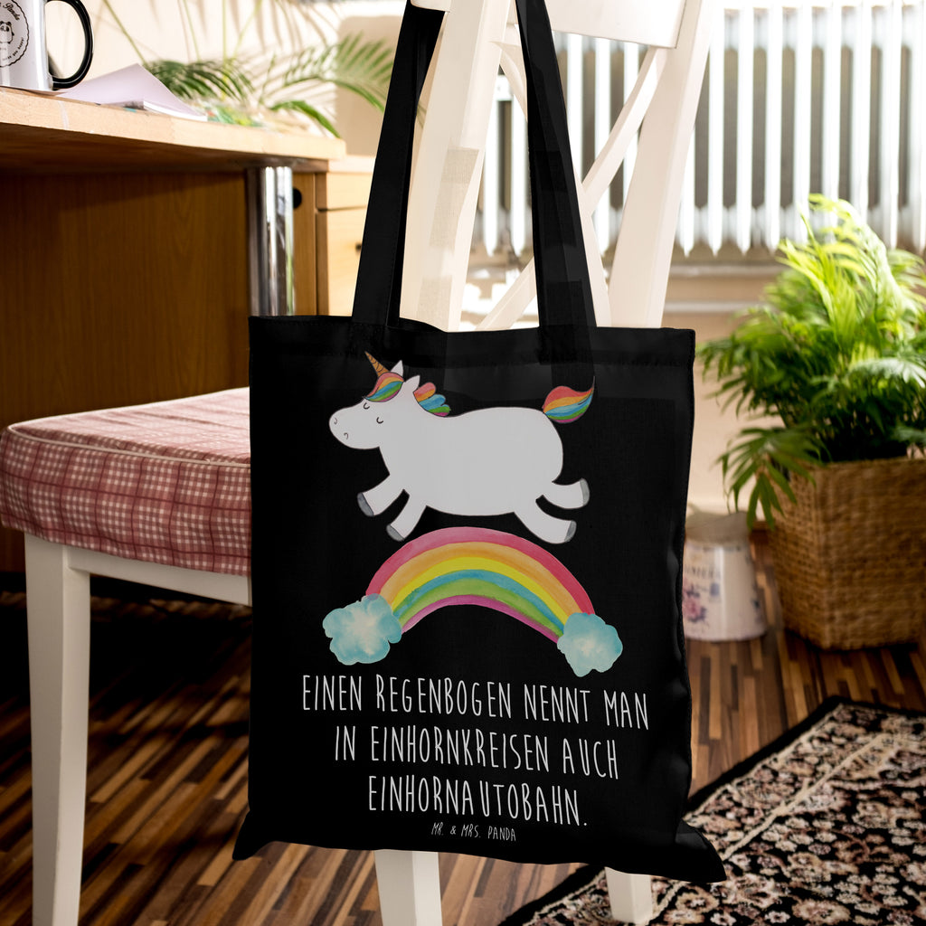 Tragetasche Einhorn Regenbogen Beuteltasche, Beutel, Einkaufstasche, Jutebeutel, Stoffbeutel, Tasche, Shopper, Umhängetasche, Strandtasche, Schultertasche, Stofftasche, Tragetasche, Badetasche, Jutetasche, Einkaufstüte, Laptoptasche, Einhorn, Einhörner, Einhorn Deko, Pegasus, Unicorn, Regenbogen, Glitzer, Einhornpower, Erwachsenwerden, Einhornautobahn