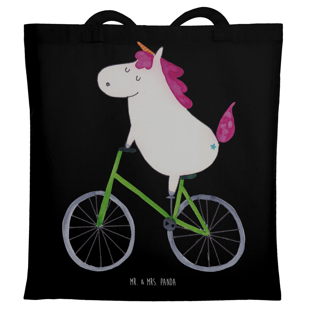 Tragetasche Einhorn Radfahrer Beuteltasche, Beutel, Einkaufstasche, Jutebeutel, Stoffbeutel, Tasche, Shopper, Umhängetasche, Strandtasche, Schultertasche, Stofftasche, Tragetasche, Badetasche, Jutetasche, Einkaufstüte, Laptoptasche, Einhorn, Einhörner, Einhorn Deko, Pegasus, Unicorn, Radfahren, Radfahrer, Rad, Bike, Feenstaub, Konfetti, Luxusproblem, Kummer, Liebeskummer