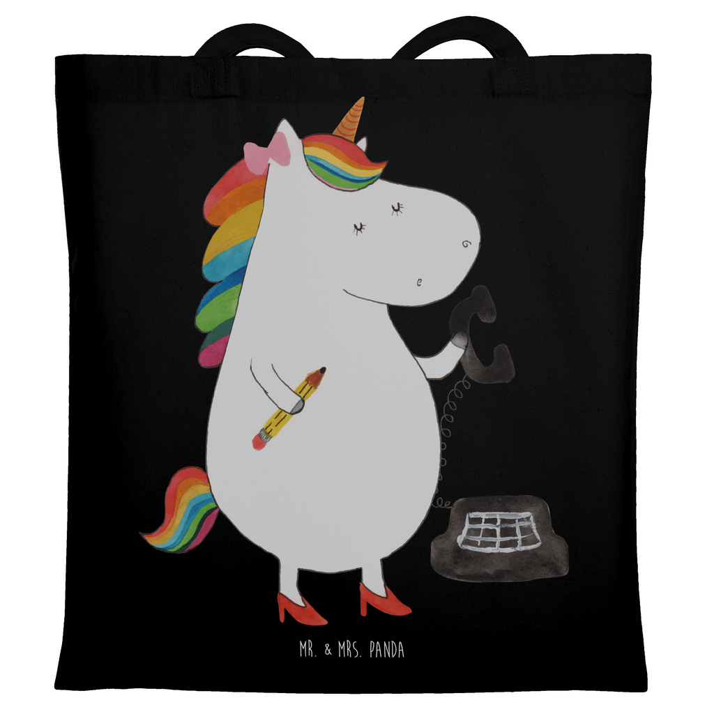 Tragetasche Einhorn Sekretärin Beuteltasche, Beutel, Einkaufstasche, Jutebeutel, Stoffbeutel, Tasche, Shopper, Umhängetasche, Strandtasche, Schultertasche, Stofftasche, Tragetasche, Badetasche, Jutetasche, Einkaufstüte, Laptoptasche, Einhorn, Einhörner, Einhorn Deko, Pegasus, Unicorn, Sekretärin, Büro, Rechtsanwältin, Rechtsanwaltsgehilfin, Steuerbüro, Steuerkanzlei, Bürokraft, Bürohilfe