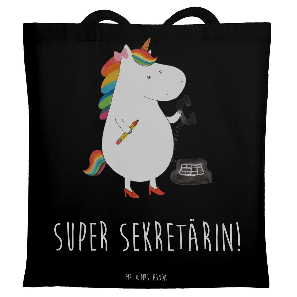 Tragetasche Einhorn Sekretärin Beuteltasche, Beutel, Einkaufstasche, Jutebeutel, Stoffbeutel, Tasche, Shopper, Umhängetasche, Strandtasche, Schultertasche, Stofftasche, Tragetasche, Badetasche, Jutetasche, Einkaufstüte, Laptoptasche, Einhorn, Einhörner, Einhorn Deko, Pegasus, Unicorn, Sekretärin, Büro, Rechtsanwältin, Rechtsanwaltsgehilfin, Steuerbüro, Steuerkanzlei, Bürokraft, Bürohilfe