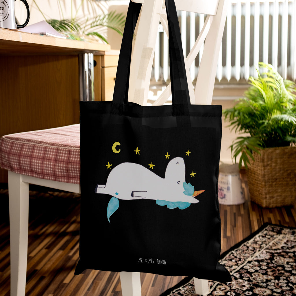 Tragetasche Einhorn Sternenhimmel Beuteltasche, Beutel, Einkaufstasche, Jutebeutel, Stoffbeutel, Tasche, Shopper, Umhängetasche, Strandtasche, Schultertasche, Stofftasche, Tragetasche, Badetasche, Jutetasche, Einkaufstüte, Laptoptasche, Einhorn, Einhörner, Einhorn Deko, Pegasus, Unicorn, Sterne, Dachschaden, Verrückt, Sternenhimmel