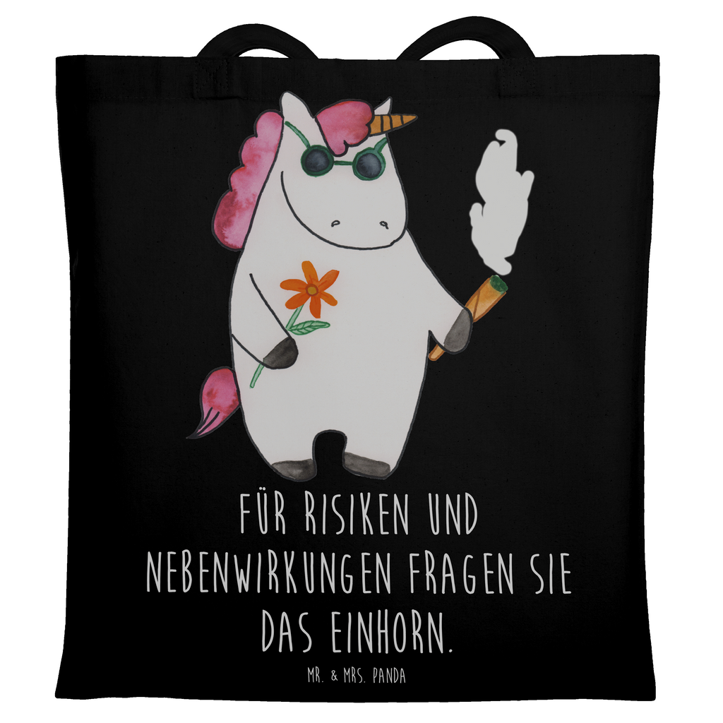 Tragetasche Einhorn Woodstock Beuteltasche, Beutel, Einkaufstasche, Jutebeutel, Stoffbeutel, Tasche, Shopper, Umhängetasche, Strandtasche, Schultertasche, Stofftasche, Tragetasche, Badetasche, Jutetasche, Einkaufstüte, Laptoptasche, Einhorn, Einhörner, Einhorn Deko, Pegasus, Unicorn, Kiffen, Joint, Zigarette, Alkohol, Party, Spaß. lustig, witzig, Woodstock