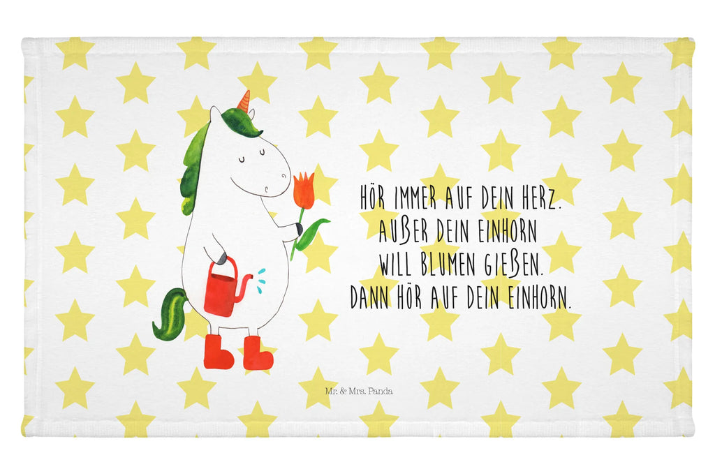 Handtuch Einhorn Gärtner Handtuch, Badehandtuch, Badezimmer, Handtücher, groß, Kinder, Baby, Einhorn, Einhörner, Einhorn Deko, Pegasus, Unicorn, Luftballon, Gießkanne, Giesskanne, Lebenslust, Freude, Blume, Freundin, Garten, Stiefel