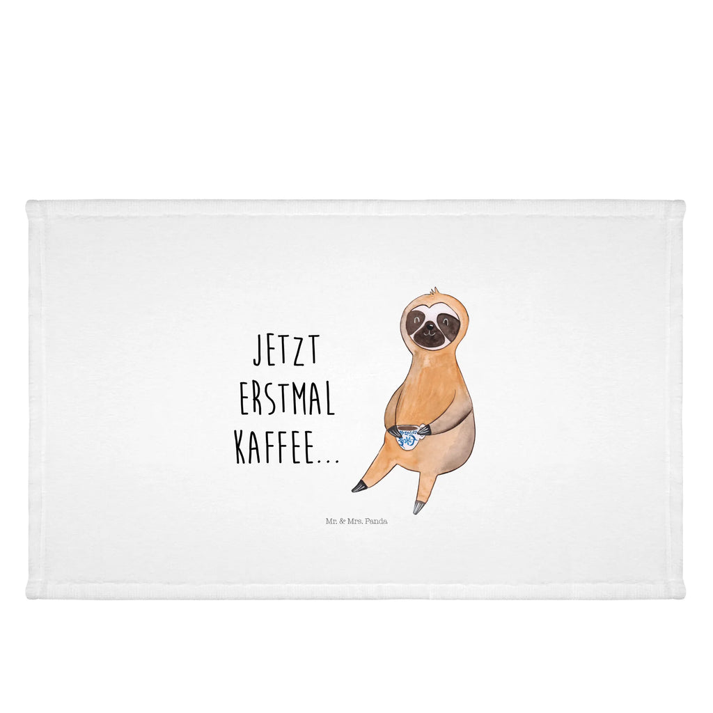 Handtuch Faultier Kaffee Handtuch, Badehandtuch, Badezimmer, Handtücher, groß, Kinder, Baby, Faultier, Faultier Geschenk, Faultier Deko, Faultiere, faul, Lieblingstier, Kaffee, erster Kaffee, Morgenmuffel, Frühaufsteher, Kaffeetasse, Genießer, Coffee, Kaffeegetränk