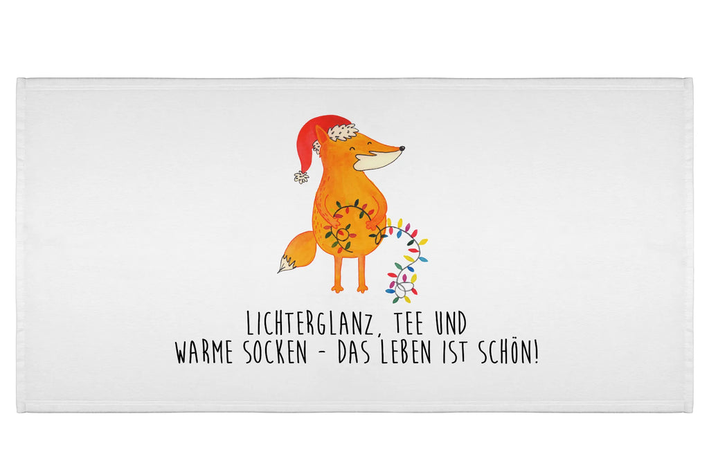 Handtuch Fuchs Weihnachten Handtuch, Badehandtuch, Badezimmer, Handtücher, groß, Kinder, Baby, Winter, Weihnachten, Weihnachtsdeko, Nikolaus, Advent, Heiligabend, Wintermotiv, Fuchs, Füchse, Spruch schön, Geschenk Weihnachten, Weihnachtsmann, Weihnachtszeit