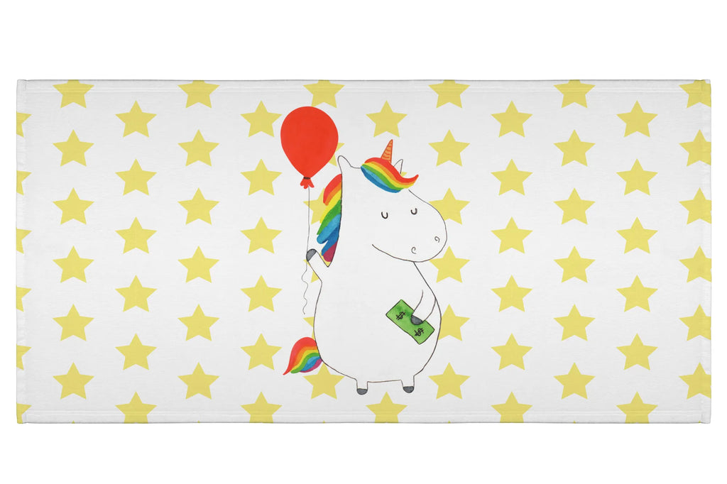 Handtuch Einhorn Luftballon Handtuch, Badehandtuch, Badezimmer, Handtücher, groß, Kinder, Baby, Einhorn, Einhörner, Einhorn Deko, Pegasus, Unicorn, Luftballon, Geld, Lebenslust, Freude, Geschenk, Freundin