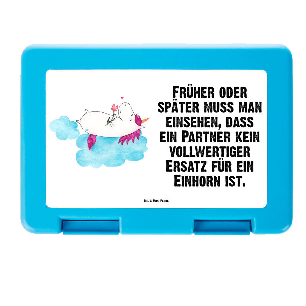 Brotdose Einhorn Verliebt Brotbox, Snackbox, Lunch box, Butterbrotdose, Brotzeitbox, Einhorn, Einhörner, Einhorn Deko, Pegasus, Unicorn, verliebt, Liebe, Liebesbeweis, Freundin, Wolke