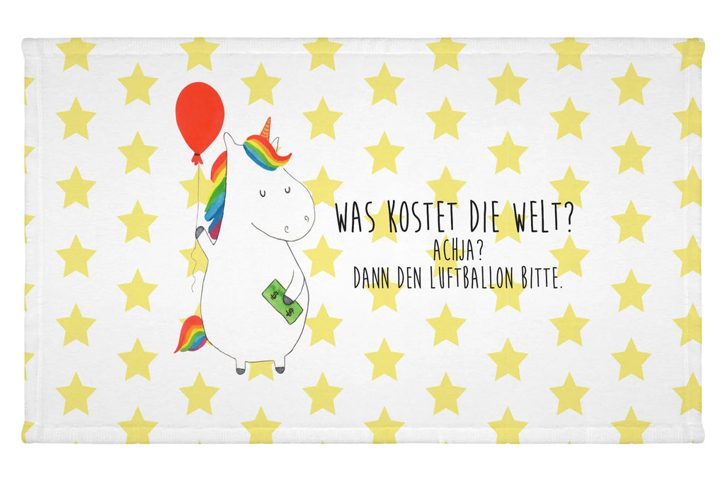 Handtuch Einhorn Luftballon Handtuch, Badehandtuch, Badezimmer, Handtücher, groß, Kinder, Baby, Einhorn, Einhörner, Einhorn Deko, Pegasus, Unicorn, Luftballon, Geld, Lebenslust, Freude, Geschenk, Freundin