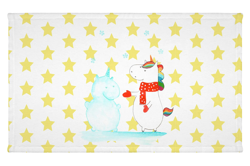 Handtuch Einhorn Schneemann Handtuch, Badehandtuch, Badezimmer, Handtücher, groß, Kinder, Baby, Einhorn, Einhörner, Einhorn Deko, Unicorn, Schneemann, Winter, Schnee, Kuchen, Weihnachten, kalt, Mütze, Handschuhe, X-Mas