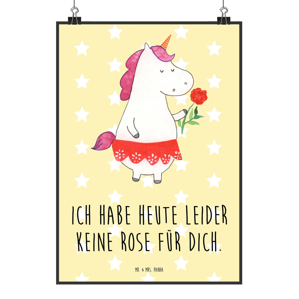 Poster Einhorn Dame Poster, Wandposter, Bild, Wanddeko, Küchenposter, Kinderposter, Wanddeko Bild, Raumdekoration, Wanddekoration, Handgemaltes Poster, Mr. & Mrs. Panda Poster, Designposter, Kunstdruck, Posterdruck, Einhorn, Einhörner, Einhorn Deko, Pegasus, Unicorn, Dame, Lady, feine Dame, Freundin, Frau, Bachelor, Bachelorette, Abfuhr, Schluss machen, Trennung