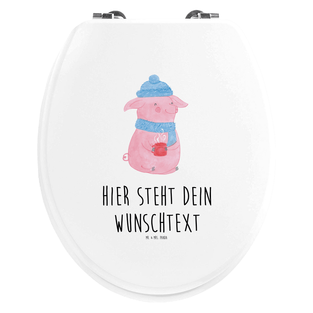 Personalisierter WC Sitz Motiv Lallelndes Glühschwein Personalisierte Klobrille, Personalisierter Klodeckel, Personalisierter Toilettendeckel, Personalisierter WC-Sitz, Toilettendeckel mit Namen, WC Sitz mit Namen, Winter, Weihnachten, Weihnachtsdeko, Nikolaus, Advent, Heiligabend, Wintermotiv, Glühwein, Betrunken, Weihnachtsmarkt, Spruch