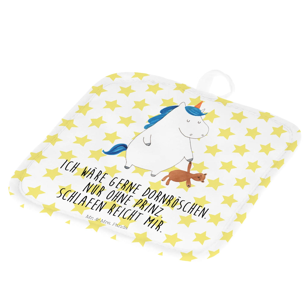 2er Set Topflappen  Einhorn Teddy Topflappen, Topfuntersetzer, Ofenhandschuh, Topflappen Set, Topflappen lustig, Topflappen mit Spruch, Ofenhandschuhe, Topfhandschuhe, Topfhandschuh, Topflappenset, Topflappen 2er Set, Schöne Topflappen, Einhorn, Einhörner, Einhorn Deko, Unicorn, schlafen, gute Nacht, Single, Bett, Träumen, Freundin, Singleleben