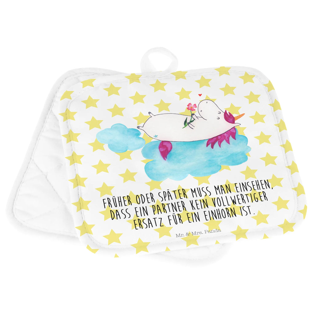 2er Set Topflappen  Einhorn verliebt auf Wolke Topflappen, Topfuntersetzer, Ofenhandschuh, Topflappen Set, Topflappen lustig, Topflappen mit Spruch, Ofenhandschuhe, Topfhandschuhe, Topfhandschuh, Topflappenset, Topflappen 2er Set, Schöne Topflappen, Einhorn, Einhörner, Einhorn Deko, Unicorn, verliebt, Liebe, Liebesbeweis, Freundin, Wolke