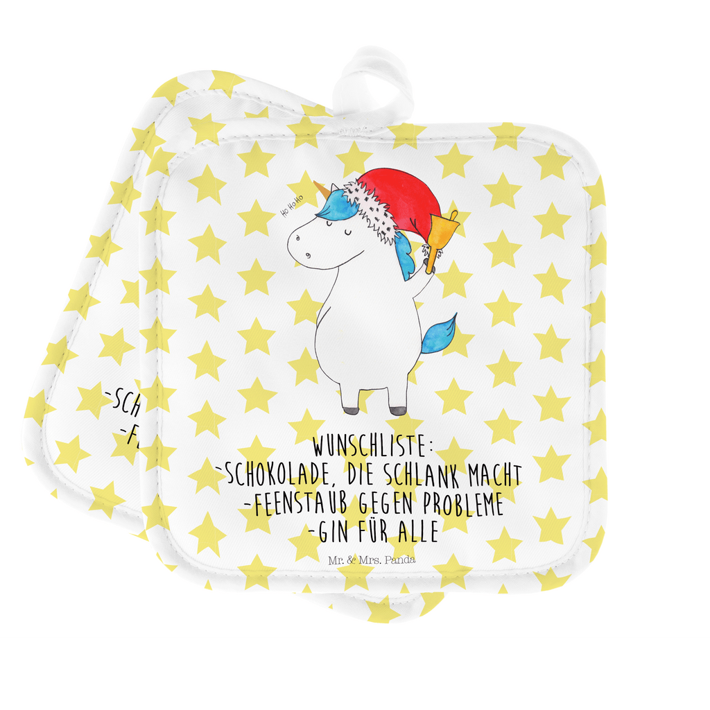 2er Set Topflappen  Einhorn Weihnachtsmann Topflappen, Topfuntersetzer, Ofenhandschuh, Topflappen Set, Topflappen lustig, Topflappen mit Spruch, Ofenhandschuhe, Topfhandschuhe, Topfhandschuh, Topflappenset, Topflappen 2er Set, Schöne Topflappen, Einhorn, Einhörner, Einhorn Deko, Pegasus, Unicorn, Gin, Schokolade, Schoki, Weihnachten, Weihnachtsmann, Nikolaus, Wunschzettel, Wunschliste, Feenstaub