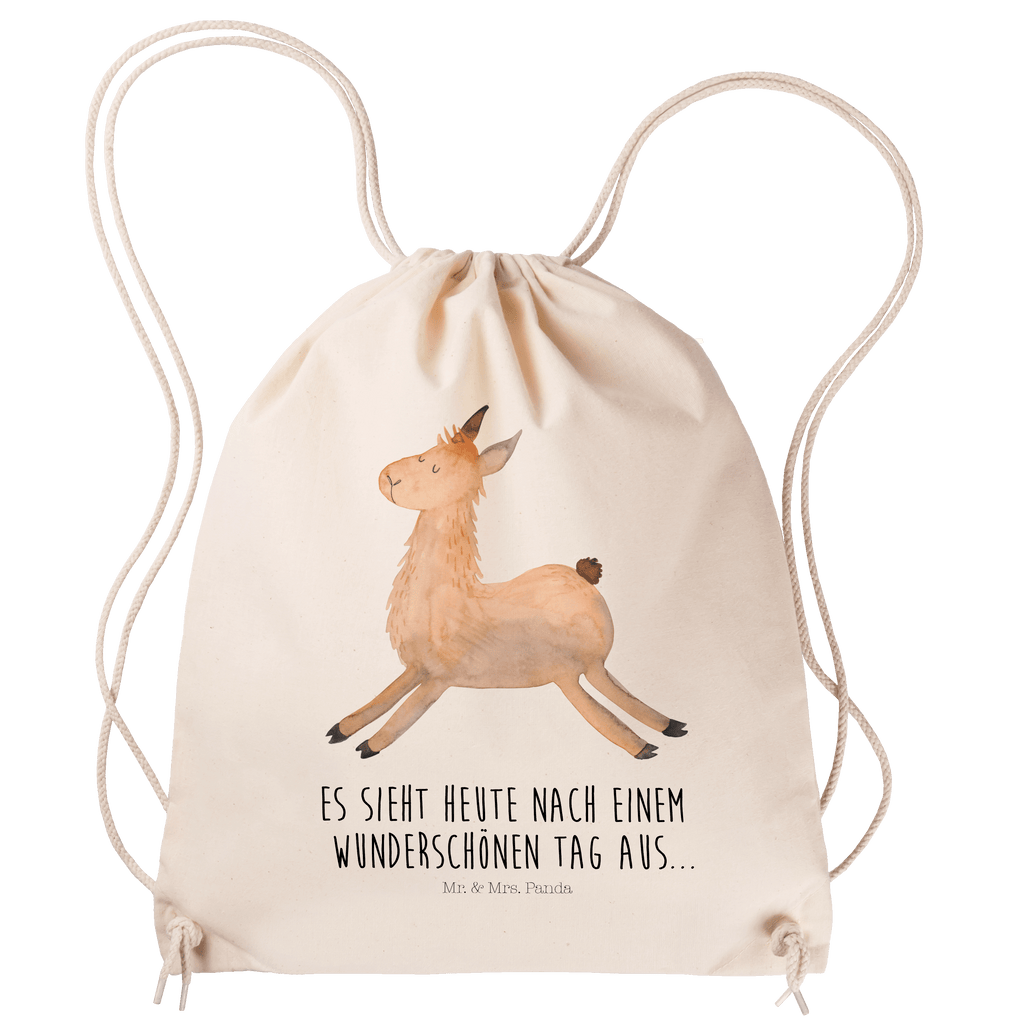 Sportbeutel Lama Springen Sportbeutel, Turnbeutel, Beutel, Sporttasche, Tasche, Stoffbeutel, Sportbeutel Kinder, Gymsack, Beutel Rucksack, Kleine Sporttasche, Sportzubehör, Turnbeutel Baumwolle, Lama, Alpaka, Lamas, Lieblingstag, Happy day, fröhlich, Glück, Freundin, Liebeskummer, Neustart, guten Morgen, Start, Prüfung, Abitur