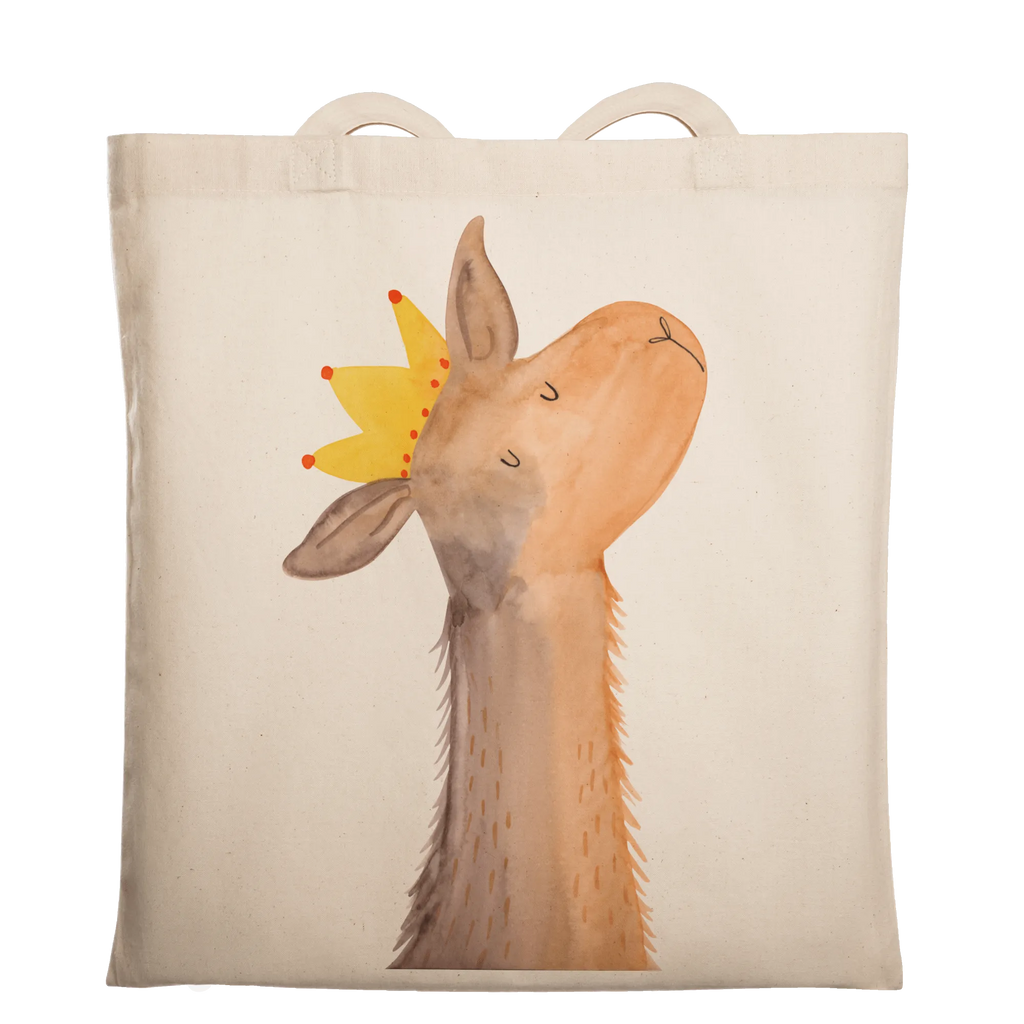 Tragetasche Lamakopf König Beuteltasche, Beutel, Einkaufstasche, Jutebeutel, Stoffbeutel, Tasche, Shopper, Umhängetasche, Strandtasche, Schultertasche, Stofftasche, Tragetasche, Badetasche, Jutetasche, Einkaufstüte, Laptoptasche, Lama, Alpaka, Lamas, König, Königin, Freundin, Mama, Papa, Büro Kollege, Kollegin, Chef, Vorgesetzter, Abi, Abitur