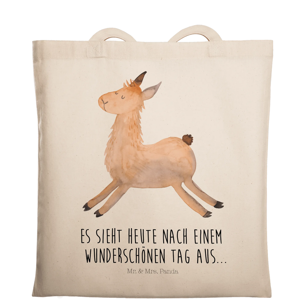 Tragetasche Lama Springen Beuteltasche, Beutel, Einkaufstasche, Jutebeutel, Stoffbeutel, Tasche, Shopper, Umhängetasche, Strandtasche, Schultertasche, Stofftasche, Tragetasche, Badetasche, Jutetasche, Einkaufstüte, Laptoptasche, Lama, Alpaka, Lamas, Lieblingstag, Happy day, fröhlich, Glück, Freundin, Liebeskummer, Neustart, guten Morgen, Start, Prüfung, Abitur