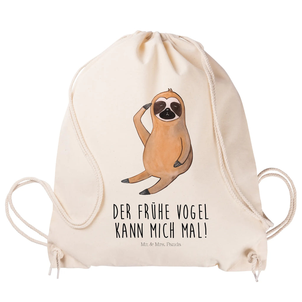 Sportbeutel Faultier Vogel Sportbeutel, Turnbeutel, Beutel, Sporttasche, Tasche, Stoffbeutel, Sportbeutel Kinder, Gymsack, Beutel Rucksack, Kleine Sporttasche, Sportzubehör, Turnbeutel Baumwolle, Faultier, Faultier Geschenk, Faultier Deko, Faultiere, faul, Lieblingstier, Spinner, früher Vogel, der frühe Vogel, Frühaufsteher, Morgenmuffel, Vogel, Faultierwelt