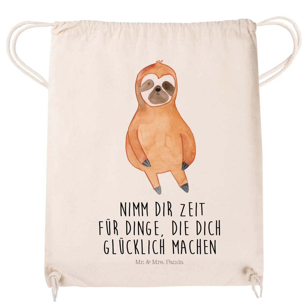 Sportbeutel Faultier Zufrieden Sportbeutel, Turnbeutel, Beutel, Sporttasche, Tasche, Stoffbeutel, Sportbeutel Kinder, Gymsack, Beutel Rucksack, Kleine Sporttasche, Sportzubehör, Turnbeutel Baumwolle, Faultier, Faultier Geschenk, Faultier Deko, Faultiere, faul, Lieblingstier, Pause, relaxen, Glück, glücklich, zufrieden, happy, Zufriedenheit, Gelassenheit, Ruhe, Frieden