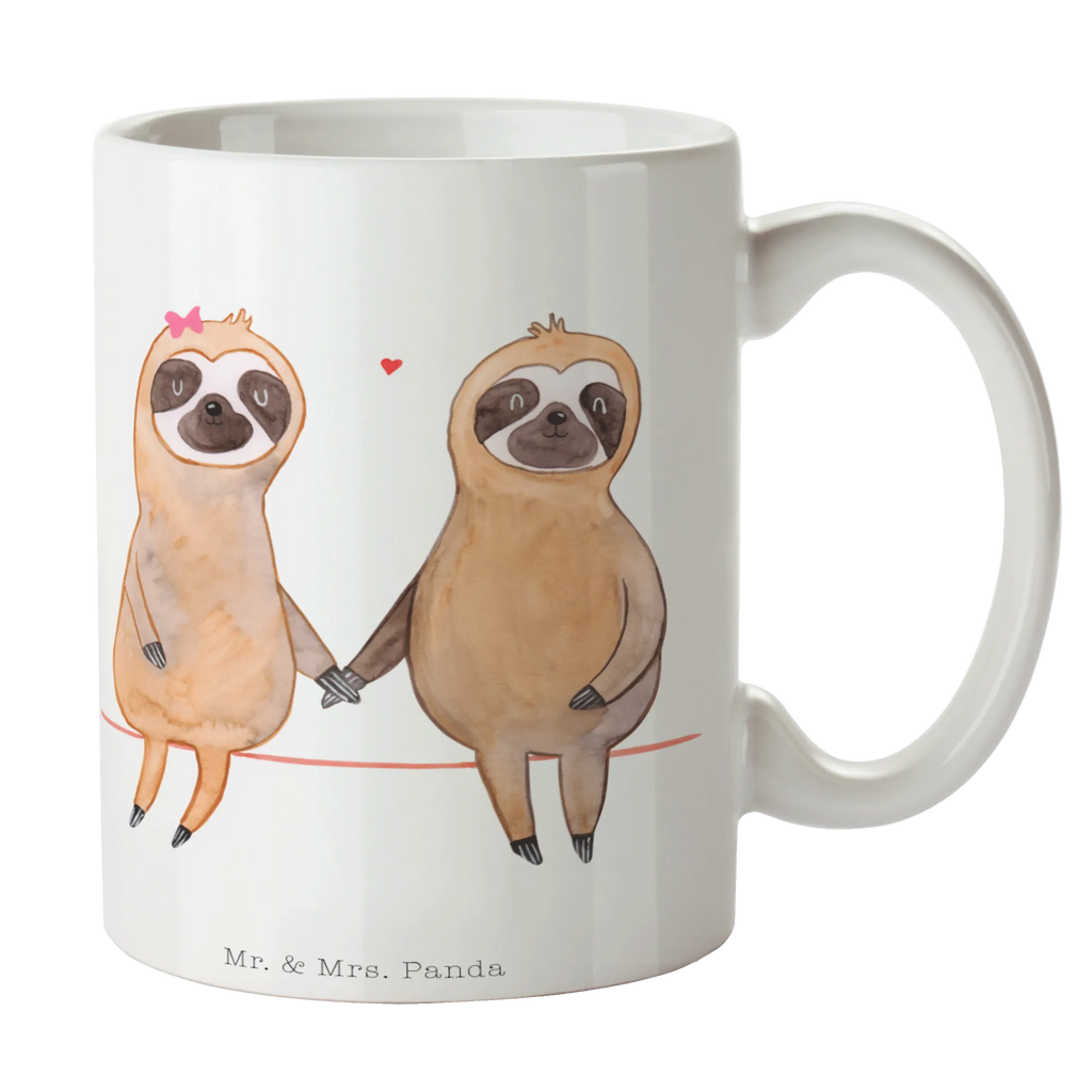 Tasse Faultier Pärchen Tasse, Kaffeetasse, Teetasse, Becher, Kaffeebecher, Teebecher, Keramiktasse, Porzellantasse, Büro Tasse, Geschenk Tasse, Tasse Sprüche, Tasse Motive, Kaffeetassen, Tasse bedrucken, Designer Tasse, Cappuccino Tassen, Schöne Teetassen, Faultier, Faultier Geschenk, Faultier Deko, Faultiere, faul, Lieblingstier, Liebe, Liebespaar, Faultierliebe, Faultierpärchen, verliebt, verlobt, gemeinsam, relaxen, Pärchen, Beziehung, Langsamkeit