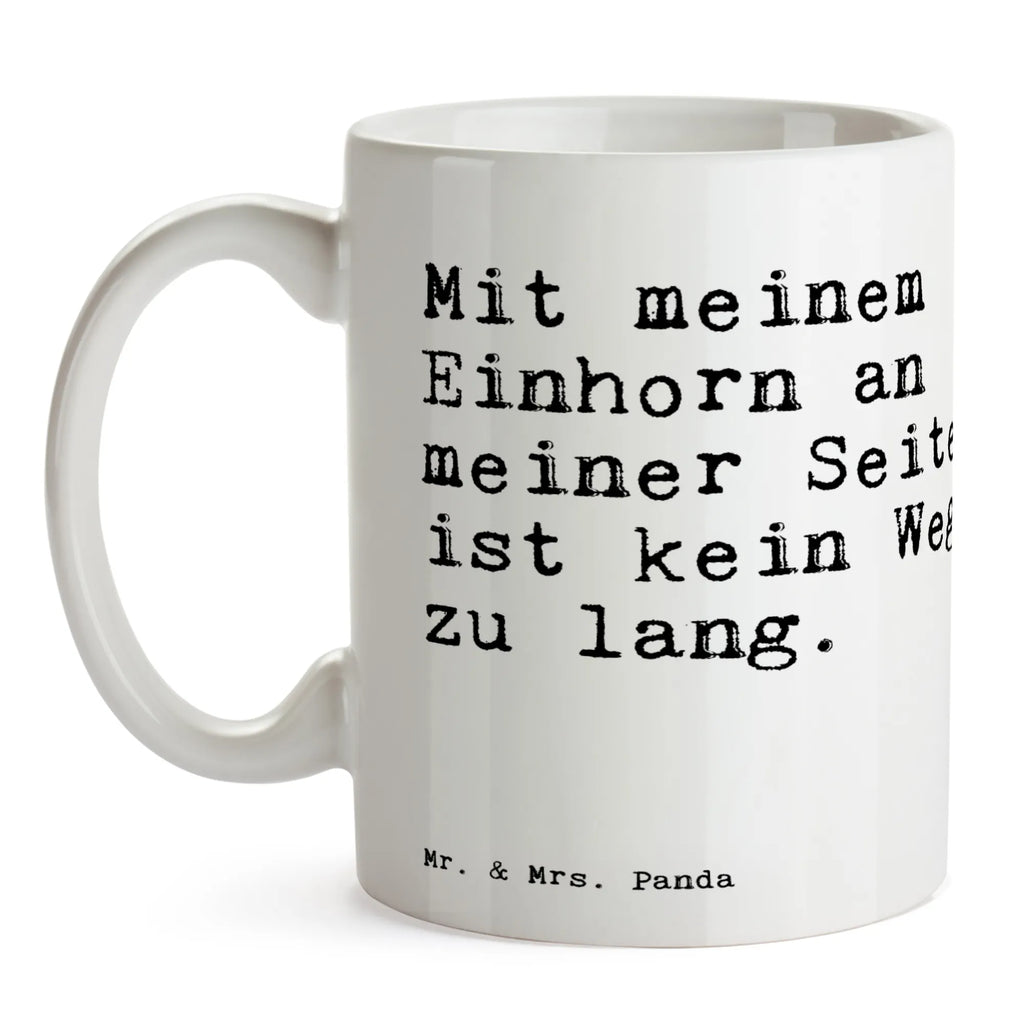 Tasse Sprüche und Zitate Mit meinem Einhorn an meiner Seite ist kein Weg zu lang. Tasse, Kaffeetasse, Teetasse, Becher, Kaffeebecher, Teebecher, Keramiktasse, Porzellantasse, Büro Tasse, Geschenk Tasse, Tasse Sprüche, Tasse Motive, Kaffeetassen, Tasse bedrucken, Designer Tasse, Cappuccino Tassen, Schöne Teetassen, Spruch, Sprüche, lustige Sprüche, Weisheiten, Zitate, Spruch Geschenke, Spruch Sprüche Weisheiten Zitate Lustig Weisheit Worte