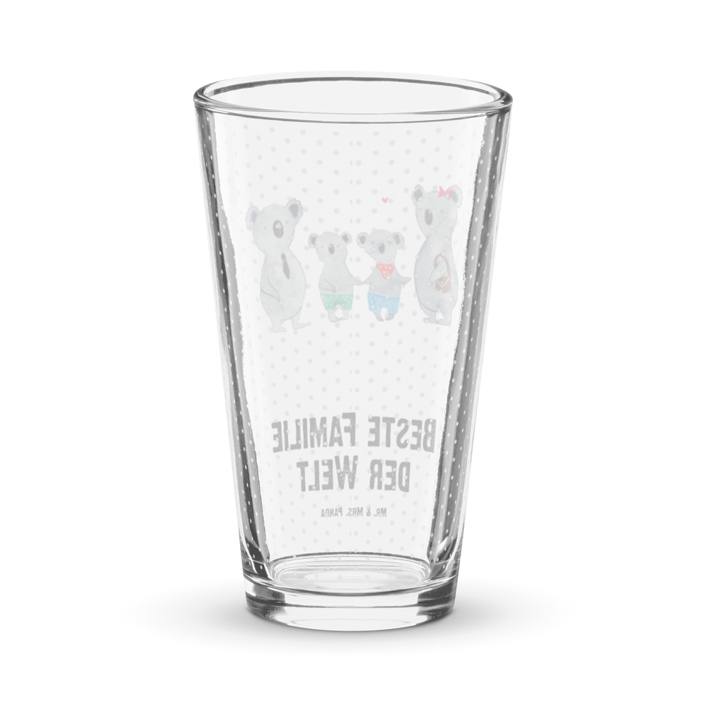 Premium Trinkglas Koala Familie zwei Trinkglas, Glas, Pint Glas, Bierglas, Cocktail Glas, Wasserglas, Familie, Vatertag, Muttertag, Bruder, Schwester, Mama, Papa, Oma, Opa, Koala, Koalabär, beste Familie, Familienzeit, Familienleben, Koalafamilie, Lieblingsfamilie