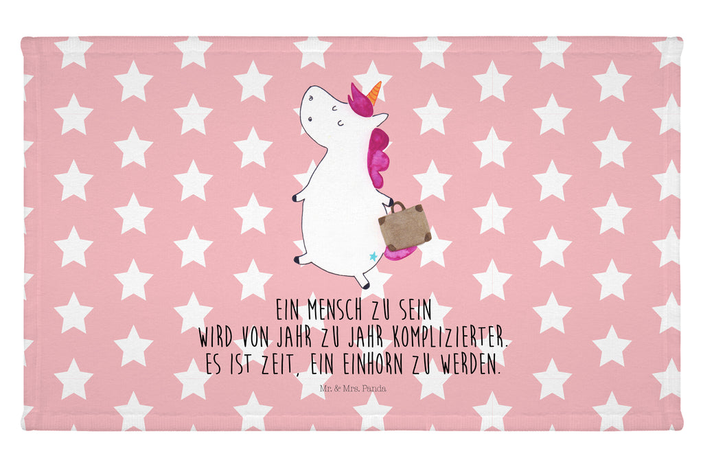 Handtuch Einhorn Koffer Gästetuch, Reisehandtuch, Sport Handtuch, Frottier, Kinder Handtuch, Einhorn, Einhörner, Einhorn Deko, Pegasus, Unicorn, unicorn, Koffer, Verreisen, Reise, Gepäck, Abenteuer, Erwachsen, Kind, albern, Spaß, lustig, witzig