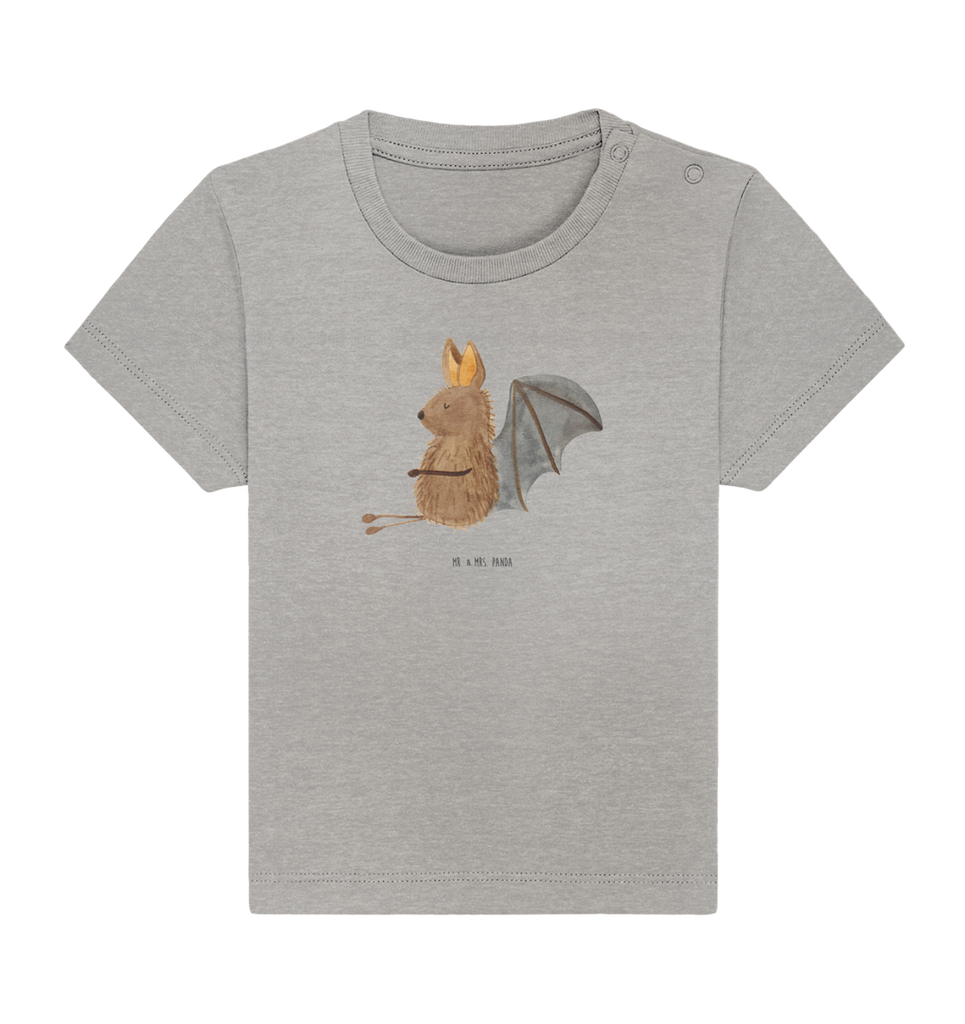 Organic Baby Shirt Fledermaus Sitzen Baby T-Shirt, Jungen Baby T-Shirt, Mädchen Baby T-Shirt, Shirt, Tiermotive, Gute Laune, lustige Sprüche, Tiere, Fledermaus, Fledermäuse, Motivation, entspannen