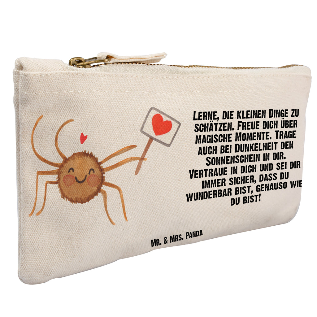 Schminktasche Spinne Agathe Motivation Schminktasche, Kosmetiktasche, Kosmetikbeutel, Stiftemäppchen, Etui, Federmappe, Makeup, XXL, Schminketui, Kosmetiketui, Schlamperetui, Spinne Agathe, Spinne, Agathe, Videos, Merchandise, Motivation, Glück, Liebe, Vertrauen, Dankeschön