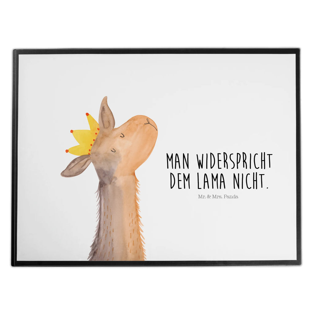 Schreibtischunterlage Lamakopf König Schreibunterlage, Schreibtischauflage, Bürobedarf, Büroartikel, Schreibwaren, Schreibtisch Unterlagen, Schreibtischunterlage Groß, Lama, Alpaka, Lamas, König, Königin, Freundin, Mama, Papa, Büro Kollege, Kollegin, Chef, Vorgesetzter, Abi, Abitur