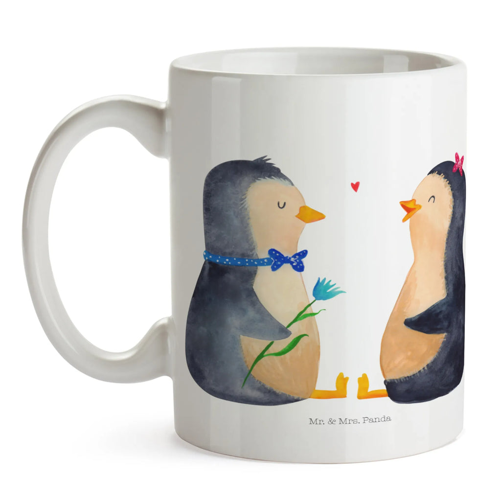 Tasse Pinguin Pärchen Tasse, Kaffeetasse, Teetasse, Becher, Kaffeebecher, Teebecher, Keramiktasse, Porzellantasse, Büro Tasse, Geschenk Tasse, Tasse Sprüche, Tasse Motive, Kaffeetassen, Tasse bedrucken, Designer Tasse, Cappuccino Tassen, Schöne Teetassen, Pinguin, Pinguine, Liebe, Liebespaar, Liebesbeweis, Liebesgeschenk, Verlobung, Jahrestag, Hochzeitstag, Hochzeit, Hochzeitsgeschenk, große Liebe, Traumpaar