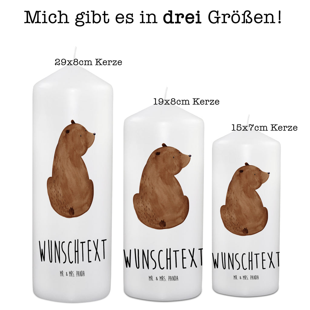 Personalisierte Kerze Bär Schulterblick Kerze, Taufkerze, Kommunionskerze, Geburtstagskerze, Geschenk Kerze, Taufgeschenk Kerze, Kerze mit Druck, Besondere Kerze, Geschenkidee Kerze, Kerze für Kommunion, kerze personalisiert, personalisierte kerze, personalisierte kerzen, Bär, Teddy, Teddybär, Selbstachtung, Weltansicht, Motivation, Bären, Bärenliebe, Weisheit