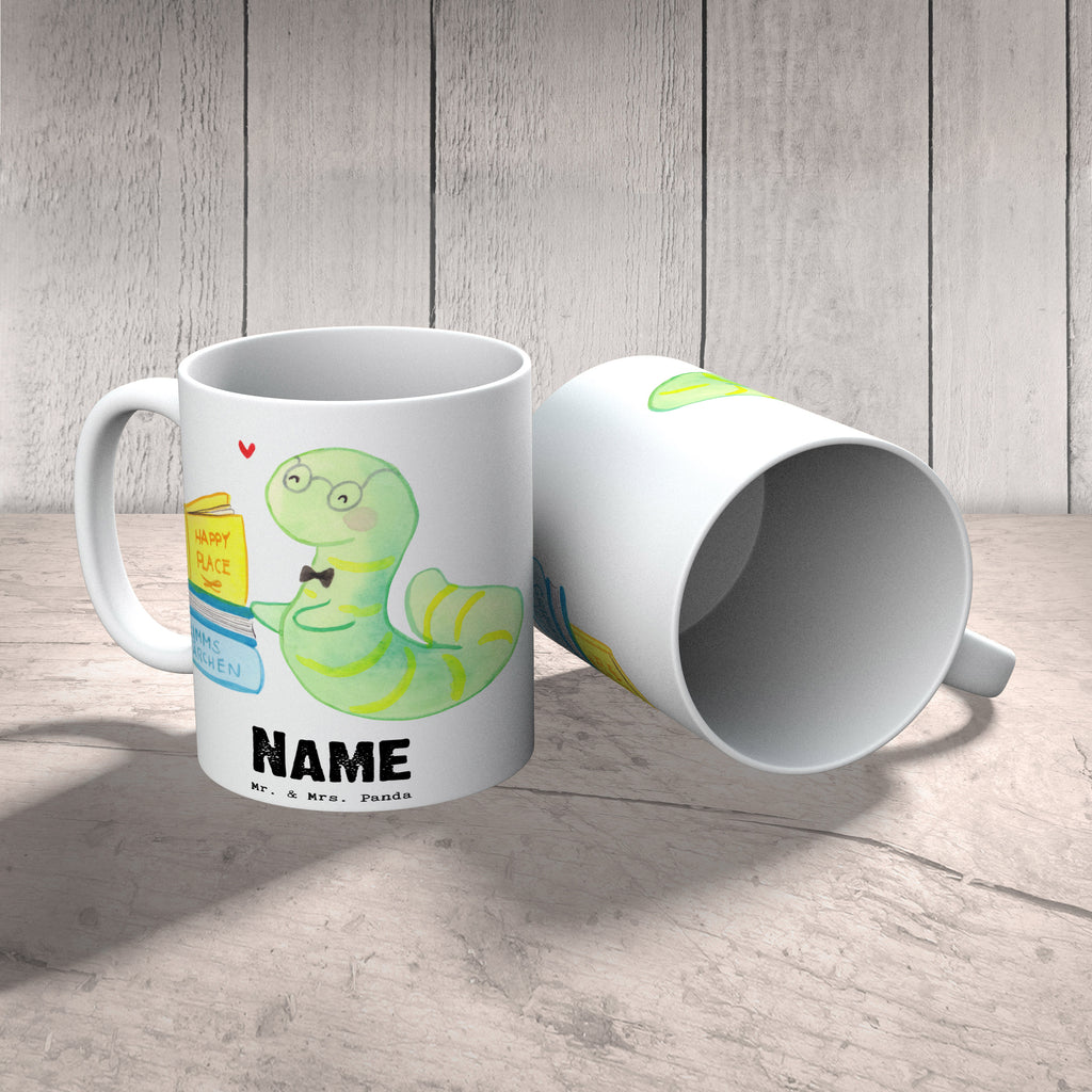 Personalisierte Tasse Bibliothekar mit Herz Personalisierte Tasse, Namenstasse, Wunschname, Personalisiert, Tasse, Namen, Drucken, Tasse mit Namen, Beruf, Ausbildung, Jubiläum, Abschied, Rente, Kollege, Kollegin, Geschenk, Schenken, Arbeitskollege, Mitarbeiter, Firma, Danke, Dankeschön, Bibliothekar, Buchhandlung, Bibliothek, Bücherwurm, Leseratte, Bücherliebe