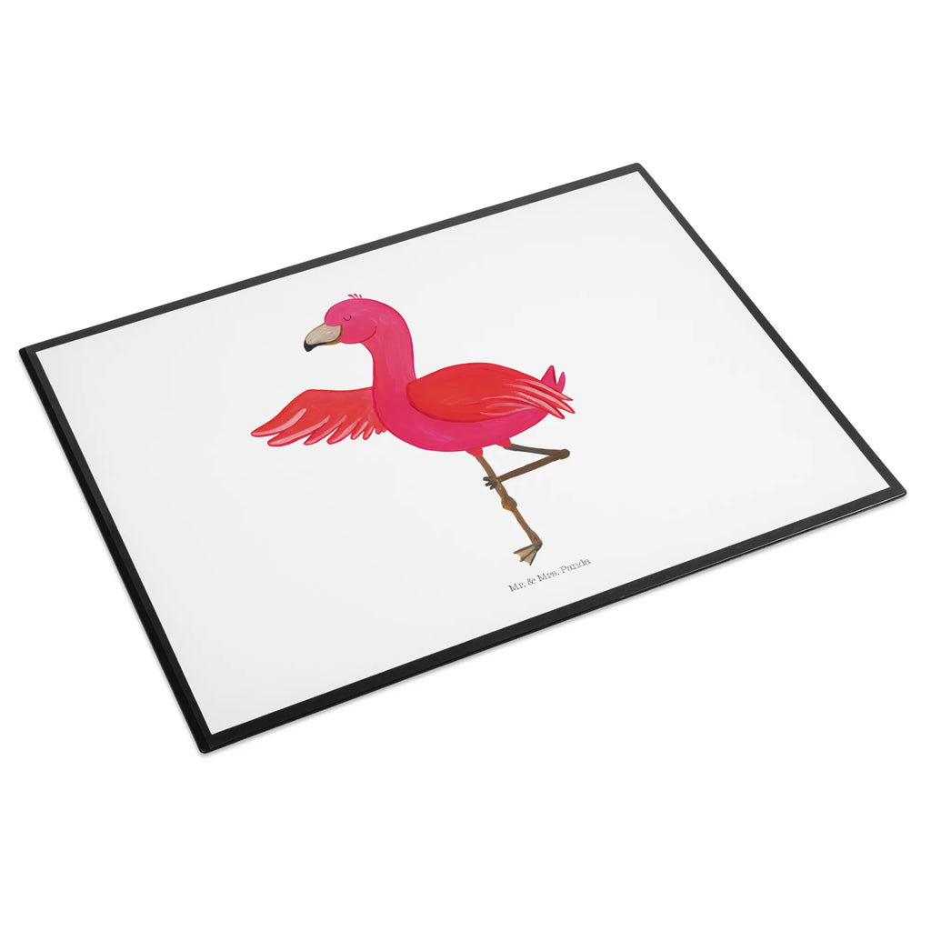 Schreibtischunterlage Flamingo Yoga Schreibunterlage, Schreibtischauflage, Bürobedarf, Büroartikel, Schreibwaren, Schreibtisch Unterlagen, Schreibtischunterlage Groß, Flamingo, Vogel, Yoga, Namaste, Achtsamkeit, Yoga-Übung, Entspannung, Ärger, Aufregen, Tiefenentspannung