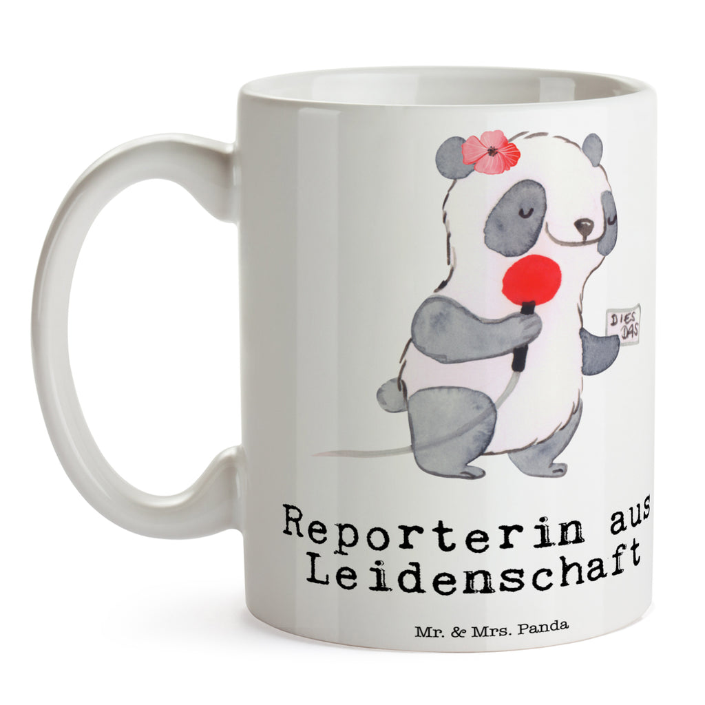 Tasse Reporterin aus Leidenschaft Tasse, Kaffeetasse, Teetasse, Becher, Kaffeebecher, Teebecher, Keramiktasse, Porzellantasse, Büro Tasse, Geschenk Tasse, Tasse Sprüche, Tasse Motive, Kaffeetassen, Tasse bedrucken, Designer Tasse, Cappuccino Tassen, Schöne Teetassen, Beruf, Ausbildung, Jubiläum, Abschied, Rente, Kollege, Kollegin, Geschenk, Schenken, Arbeitskollege, Mitarbeiter, Firma, Danke, Dankeschön