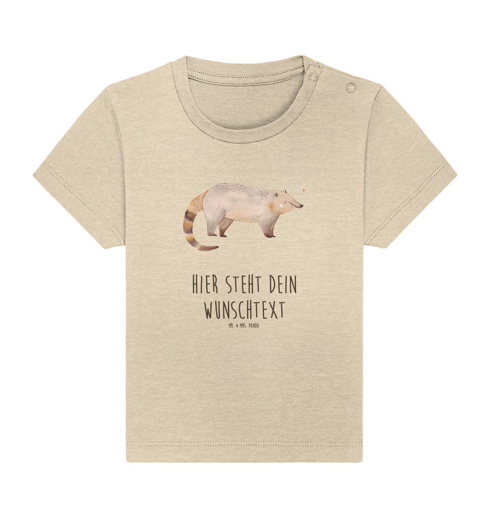 Personalisiertes Baby Shirt Nasenbär Personalisiertes Baby T-Shirt, Personalisiertes Jungen Baby T-Shirt, Personalisiertes Mädchen Baby T-Shirt, Personalisiertes Shirt, Tiermotive, Gute Laune, lustige Sprüche, Tiere, Nasenbär, Nasenbären, Rüsselbär, Bär