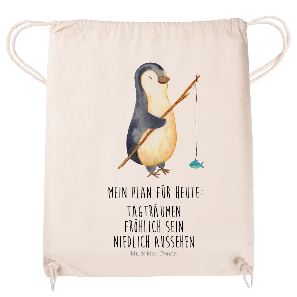 Sportbeutel Pinguin Angler Sportbeutel, Turnbeutel, Beutel, Sporttasche, Tasche, Stoffbeutel, Sportbeutel Kinder, Gymsack, Beutel Rucksack, Kleine Sporttasche, Sportzubehör, Turnbeutel Baumwolle, Pinguin, Pinguine, Angeln, Angler, Tagträume, Hobby, Plan, Planer, Tagesplan, Neustart, Motivation, Geschenk, Freundinnen, Geschenkidee, Urlaub, Wochenende