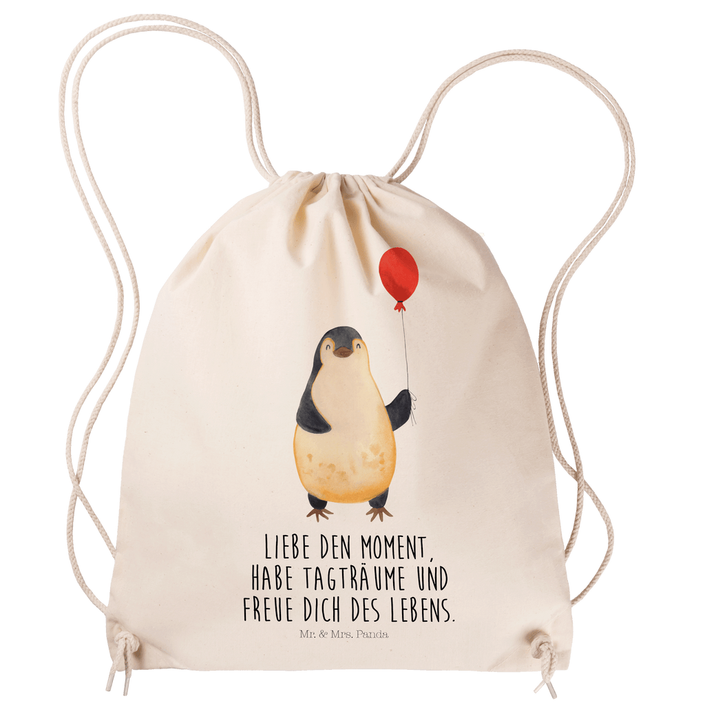 Sportbeutel Pinguin Luftballon Sportbeutel, Turnbeutel, Beutel, Sporttasche, Tasche, Stoffbeutel, Sportbeutel Kinder, Gymsack, Beutel Rucksack, Kleine Sporttasche, Sportzubehör, Turnbeutel Baumwolle, Pinguin, Pinguine, Luftballon, Tagträume, Lebenslust, Geschenk Freundin, Geschenkidee, beste Freundin, Motivation, Neustart, neues Leben, Liebe, Glück