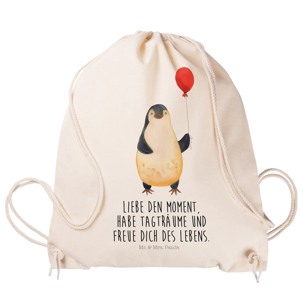 Sportbeutel Pinguin Luftballon Sportbeutel, Turnbeutel, Beutel, Sporttasche, Tasche, Stoffbeutel, Sportbeutel Kinder, Gymsack, Beutel Rucksack, Kleine Sporttasche, Sportzubehör, Turnbeutel Baumwolle, Pinguin, Pinguine, Luftballon, Tagträume, Lebenslust, Geschenk Freundin, Geschenkidee, beste Freundin, Motivation, Neustart, neues Leben, Liebe, Glück