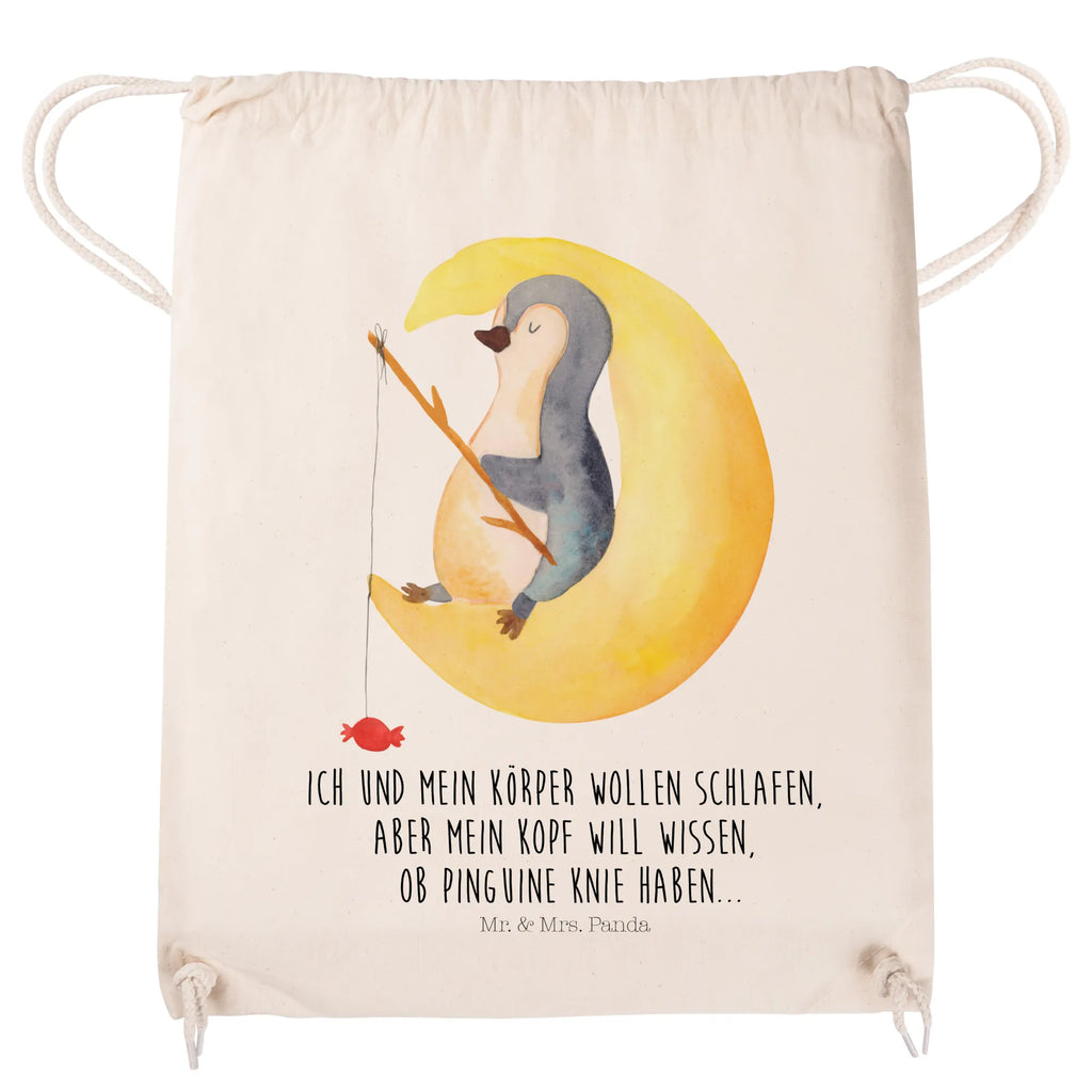 Sportbeutel Pinguin Mond Sportbeutel, Turnbeutel, Beutel, Sporttasche, Tasche, Stoffbeutel, Sportbeutel Kinder, Gymsack, Beutel Rucksack, Kleine Sporttasche, Sportzubehör, Turnbeutel Baumwolle, Pinguin, Pinguine, Spruch, schlafen, Nachtruhe, Einschlafen, Schlafzimmer, Schlafstörungen, Gästezimmer