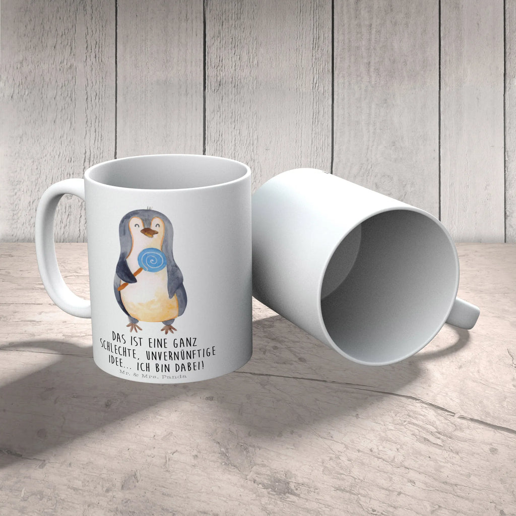 Tasse Pinguin Lolli Tasse, Kaffeetasse, Teetasse, Becher, Kaffeebecher, Teebecher, Keramiktasse, Porzellantasse, Büro Tasse, Geschenk Tasse, Tasse Sprüche, Tasse Motive, Kaffeetassen, Tasse bedrucken, Designer Tasse, Cappuccino Tassen, Schöne Teetassen, Pinguin, Pinguine, Lolli, Süßigkeiten, Blödsinn, Spruch, Rebell, Gauner, Ganove, Rabauke