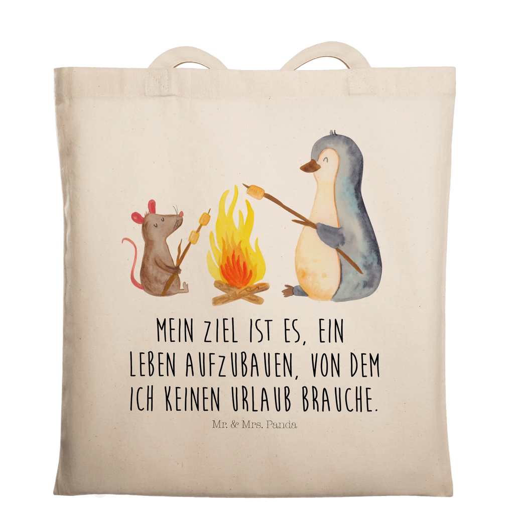 Tragetasche Pinguin Lagerfeuer Beuteltasche, Beutel, Einkaufstasche, Jutebeutel, Stoffbeutel, Tasche, Shopper, Umhängetasche, Strandtasche, Schultertasche, Stofftasche, Tragetasche, Badetasche, Jutetasche, Einkaufstüte, Laptoptasche, Pinguin, Maus, Pinguine, Lagerfeuer, Leben, Arbeit, Job, Motivation, Büro, Büroalltag, Lebensspruch, Lebensmotivation, Neustart, Liebe, grillen, Feuer, Marshmallows