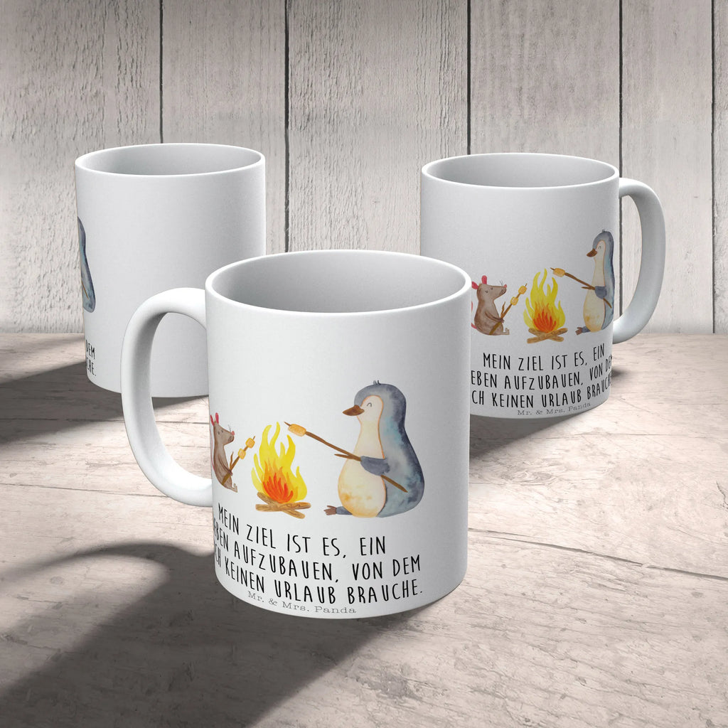 Tasse Pinguin Lagerfeuer Tasse, Kaffeetasse, Teetasse, Becher, Kaffeebecher, Teebecher, Keramiktasse, Porzellantasse, Büro Tasse, Geschenk Tasse, Tasse Sprüche, Tasse Motive, Kaffeetassen, Tasse bedrucken, Designer Tasse, Cappuccino Tassen, Schöne Teetassen, Pinguin, Maus, Pinguine, Lagerfeuer, Leben, Arbeit, Job, Motivation, Büro, Büroalltag, Lebensspruch, Lebensmotivation, Neustart, Liebe, grillen, Feuer, Marshmallows