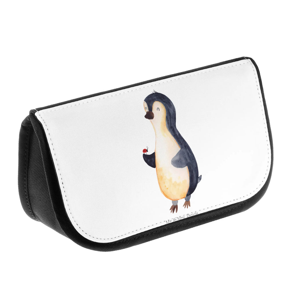 Kosmetiktasche Pinguin Marienkäfer Kosmetikbeutel, Kulturtasche, Kulturbeutel, Schminktasche, Make-Up Tasche, Kosmetiktasche, Beauty Bag, Kosmetiktasche Damen, Make Up Tasche, Kosmetik Tasche, Kosmetiktasche Klein, Kleine Kosmetiktasche, Schminktasche Klein, Kosmetiktasche Mit Fächern, Schminktäschen, Schminke Tasche, Kosmetiktaschen Damen, Beauty Case, Schmink Täschchen, Pinguin, Pinguine, Marienkäfer, Liebe, Wunder, Glück, Freude, Lebensfreude