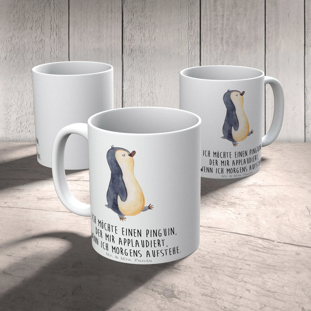 Tasse Pinguin marschieren Tasse, Kaffeetasse, Teetasse, Becher, Kaffeebecher, Teebecher, Keramiktasse, Porzellantasse, Büro Tasse, Geschenk Tasse, Tasse Sprüche, Tasse Motive, Kaffeetassen, Tasse bedrucken, Designer Tasse, Cappuccino Tassen, Schöne Teetassen, Pinguin, Pinguine, Frühaufsteher, Langschläfer, Bruder, Schwester, Familie